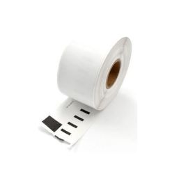 Lot d'étiquettes 4XL 104 mm x 159 mm, 220 étiquettes blanches blanches, 12 rouleaux par paquet-BYPOS-1887-2