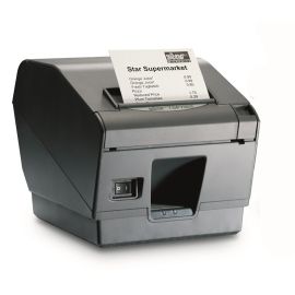 Star TSP743DII-24, Ethernet, 8 pts/mm (203 dpi), massicot, gris foncé-39442410E