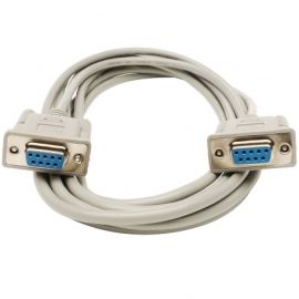 RS-232 cable, null-modem-NM9/9FF