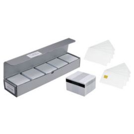 White chip card, 100-JT-217 plastic card w/siemensATMEL AT24C02