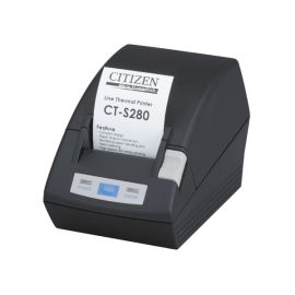 Citizen CT-S281L, RS232, 8 pts/mm (203 dpi), massicot, noir-CTS281RSEBKPLM1