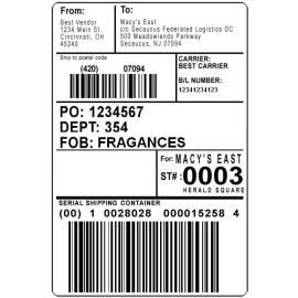 Star TSP étiquettes Premium TOPCOATED-BYPOS-1335