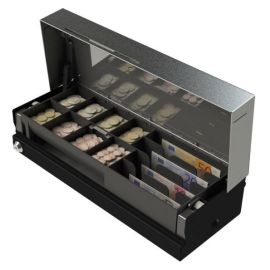 APG ECD460 Cash drawer à couvercle flip top-BYPOS-7394