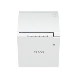 Epson TM-m30III, USB, USB-C, BT, Ethernet, * Wi-Fi *, 8 pts/mm (203 dpi), cutter, blanc