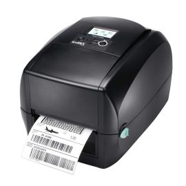 Godex GP-RT700i direct thermal, thermal transfer-printer, 200 dpi base model with tear-off edge, interfaces: USB, network interface (Ethernet), serial, USB-Host, display: TFT LCD Color incl. GoLabel-Software-GP-RT700I