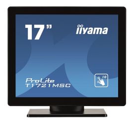 iiyama ProLite T1721MSC, 43,2 cm (17''), capacitif projeté, 10 pts, noir-T1721MSC-B1