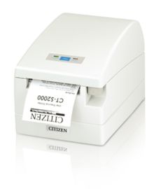 Citizen CT-S2000/L, USB, RS232, 8 pts/mm (203 dpi), blanc-CTS2000RSEWHL