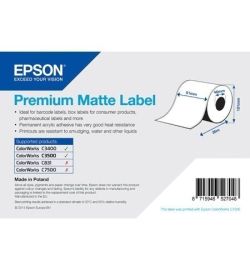 Epson rouleau d'étiquettes, papier normal, 102 mm-78251332