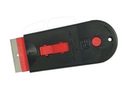 BYPOS Label Scraper tool zwart, rood, TÜV certificated-BYPOS-1107-1